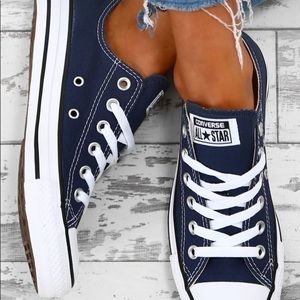 navy converse